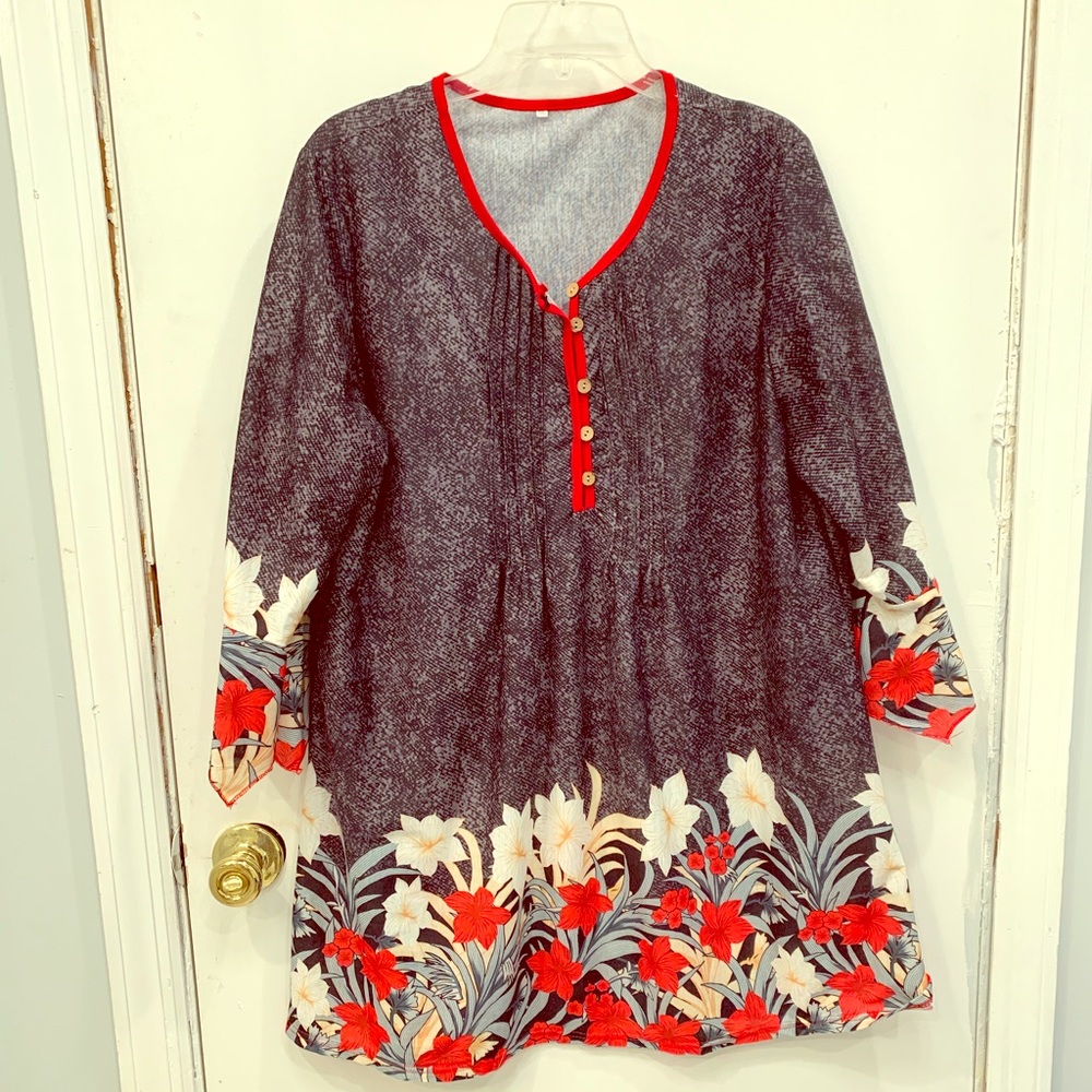 Tunic style top